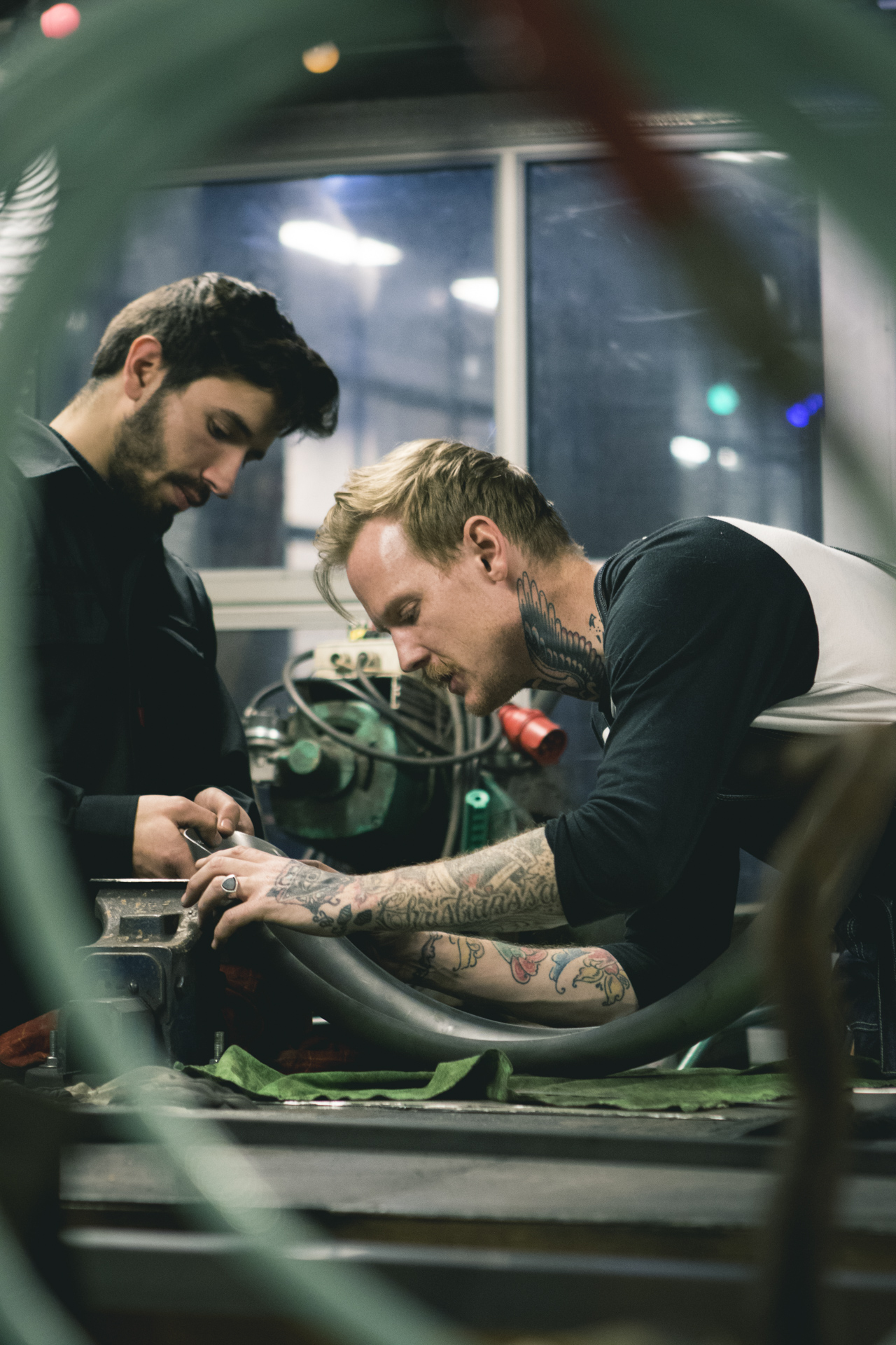 Late night at the shop, Denmark